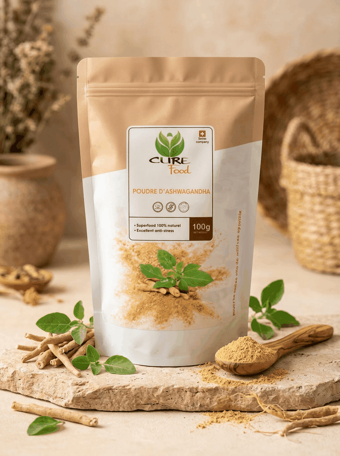 Bio Ashwagandha-Pulver – Fruvik Schweiz