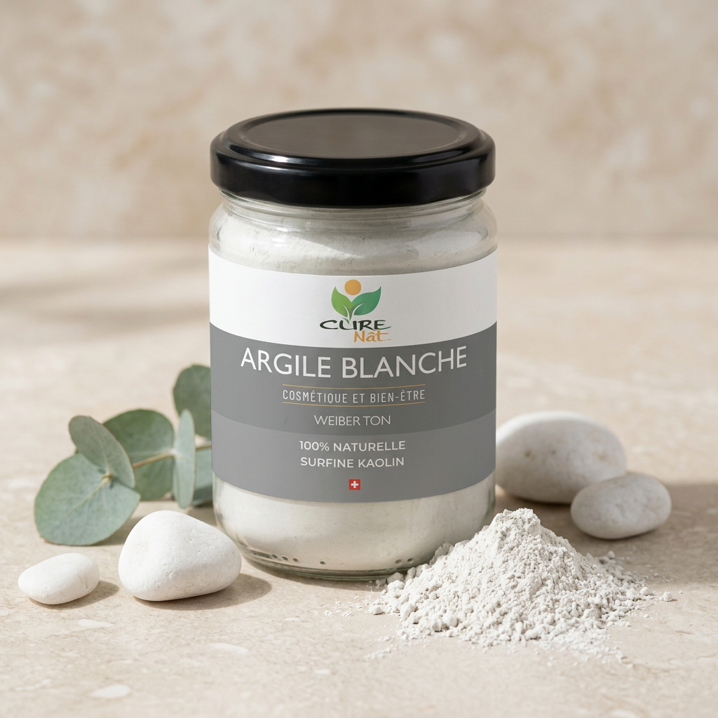 Weisse Kaolin-Tonerde – Ansicht 2